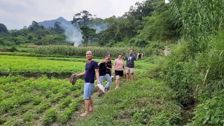 LePont Mu Waterfall Bungalow Hòa Bình Exterior foto